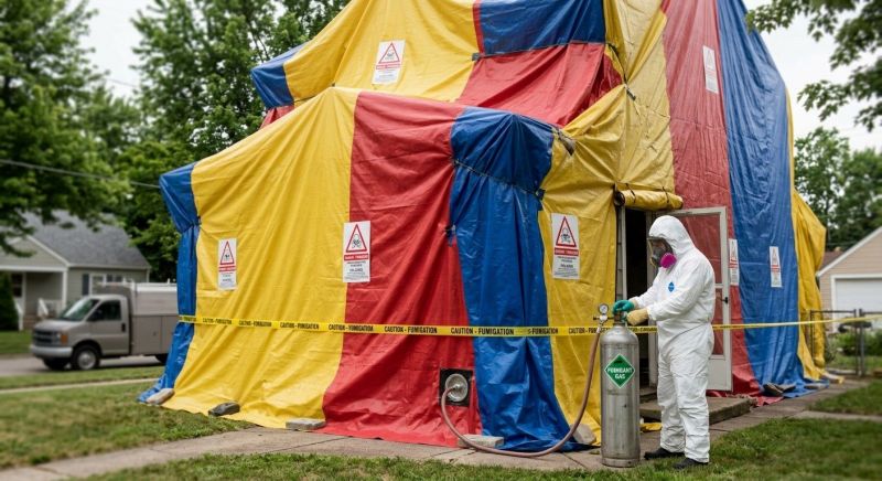 Spider Fumigation Service in Naperville, IL